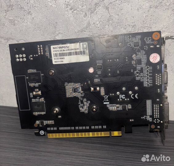 Видеокарта Nvidia geforce gt 740