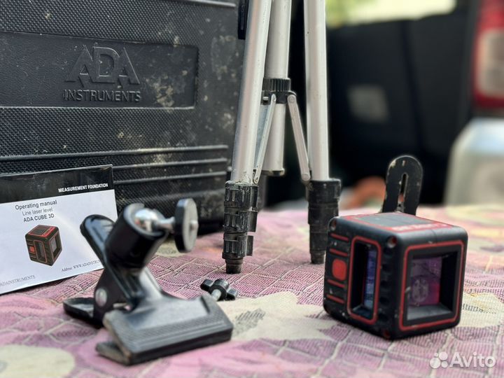 Лазерный уровень ada cube 360