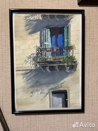 Картина маслом на холсте,художник живая легенда