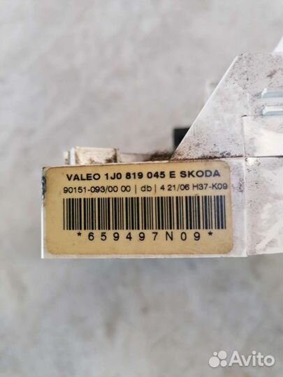 Блок управления печкой Шкода Октавия Тур А4