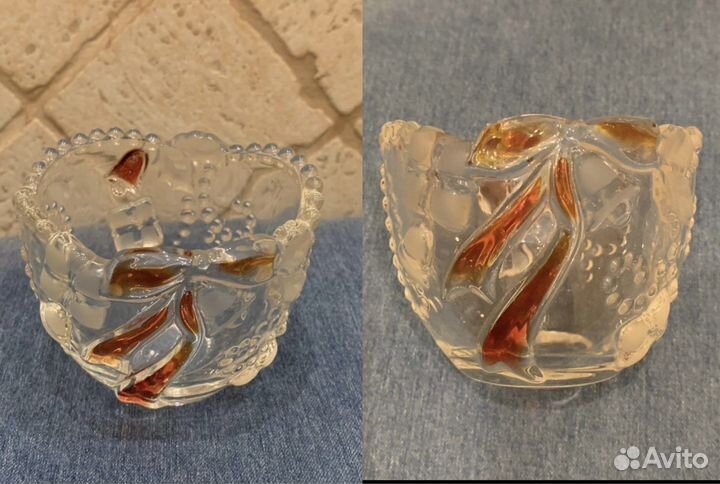 Креманка хрусталь/Лопатка для торта/игрушки