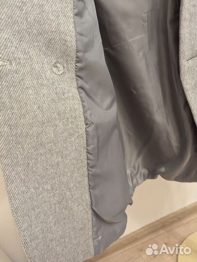 Пальто серое женское