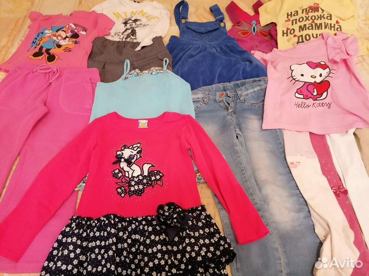 Вещи пакетом на девочку