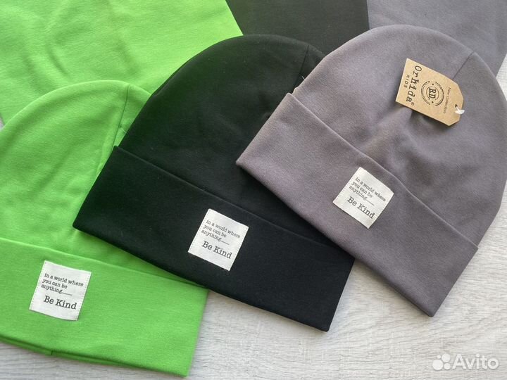 Наборы шапка и снуд 52-54. Подростковые новые