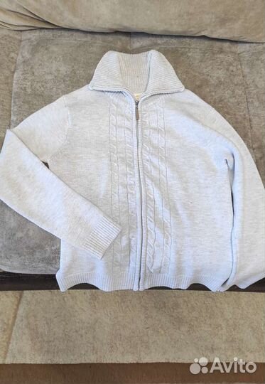 Джемпер кардиган для мальчика в школу
