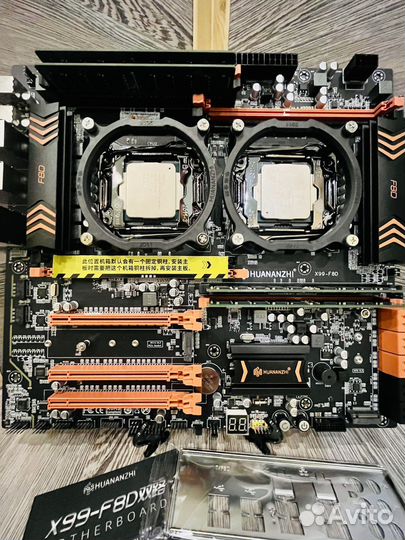 Huananzhi x99 f8d 2011v3 Xeon 2x2670v3 32gb DDR4
