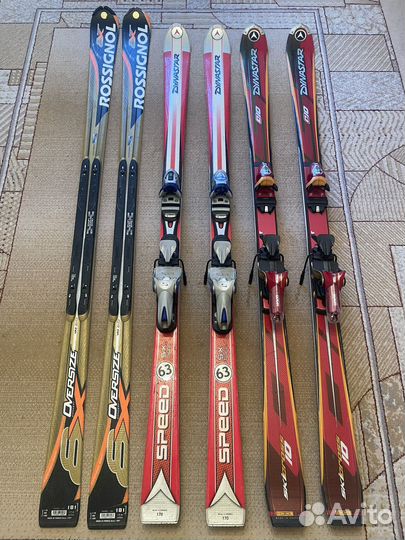 Горные лыжи Rossignol 181, Dynastar 170