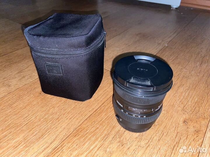 Объектив sigma AF 10-20mm 1:4-5,6 EX Canon