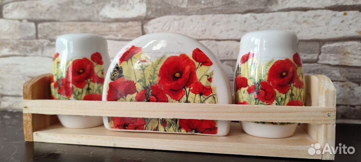 Солонка перечница набор новый