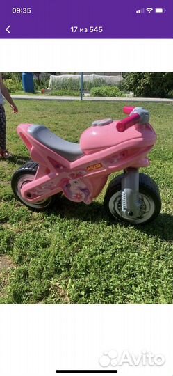 Каталка моиоцикл