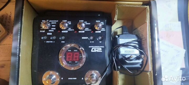 Гитарный процессор zoom g2