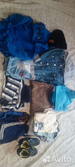 Вещи пакетом на мальчика 104
