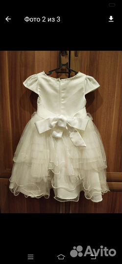 Платье на девочку 3 лет