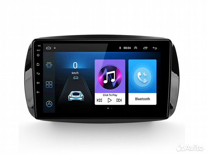 Магнитола Smart Fortwo 3 / Forfour 2 W453 Android