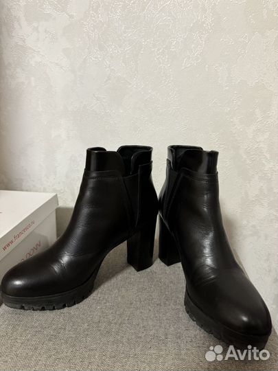 Ботильоны натуральная кожа италия 38