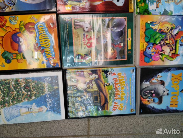Dvd диски мультфильмы