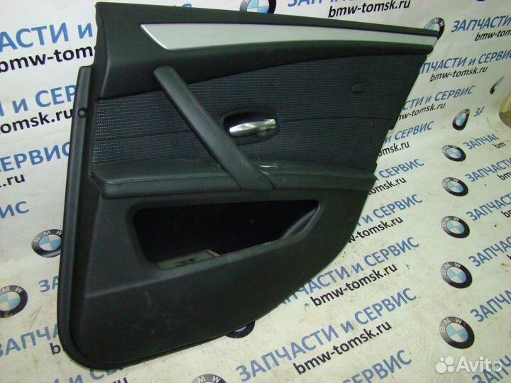 Обшивка двери RR BMW 525i E60 2007г. (Кузовное жел