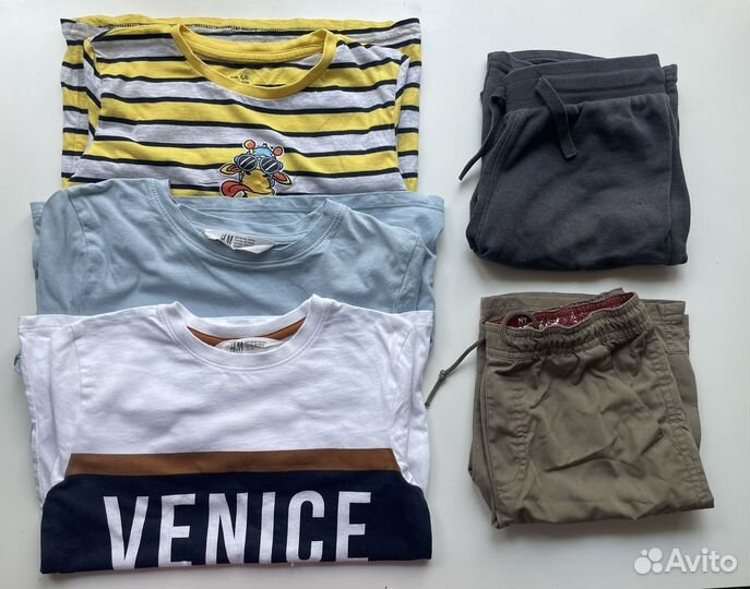 Пакет летней одежды на мальчика 122