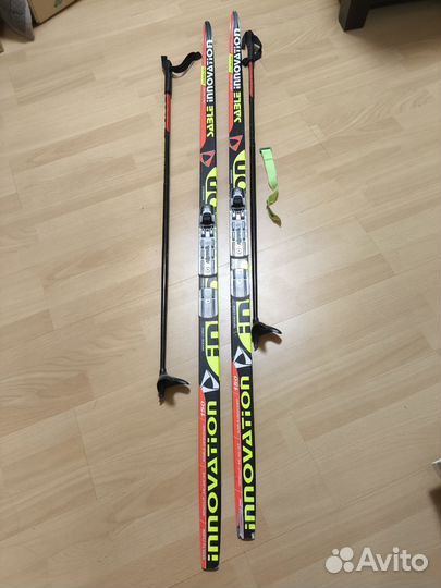 Комплект детские лыжи и ботинки лыжные детские spi