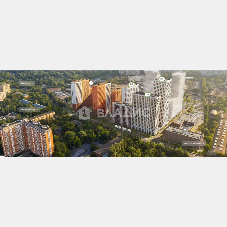 3-к. квартира, 81,9 м², 21/24 эт.