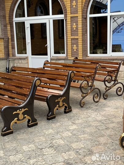 Скамейка уличная