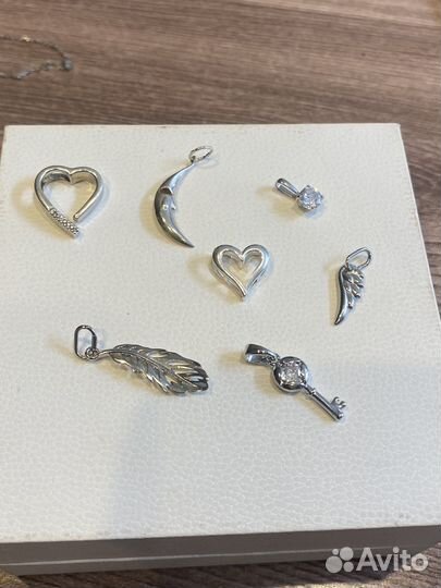 Подвески серебро