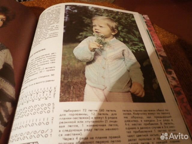 Книга-журнал Вязание