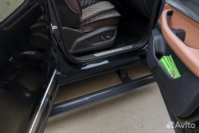 Пороги выдвижные на Cherry Tiggo 8 Pro