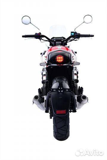 Дорожный мотоцикл Zonsen RE3 Scrambler red новый
