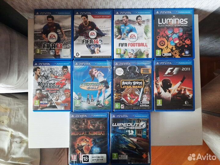 Игры ps vita