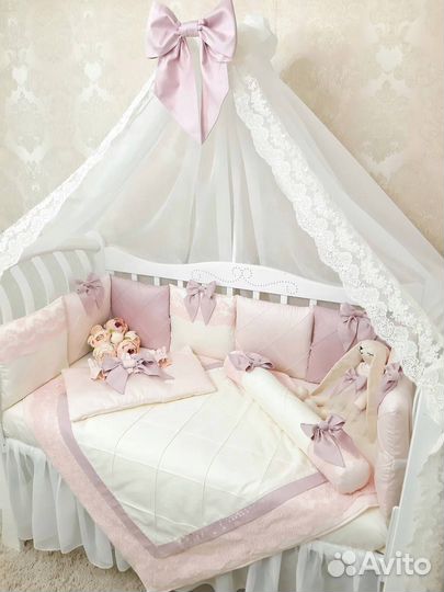 Бортики в кроватку