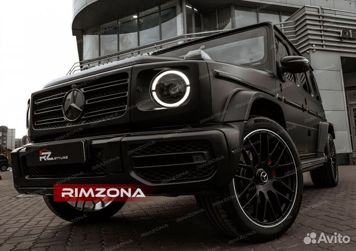 Кованые диски R22 на Mercedes-Benz G63