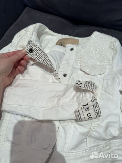 Galliano (оригинал ) Джинсовая куртка, р 140