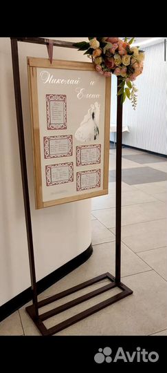 Свадебный декор зала (президиум, задник,фотозона)