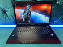 Игровой Asus ROG 17,3 i7 GTX FHD IPS SSD 16GB