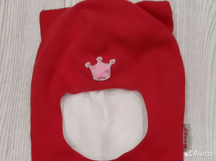 Шапка шлем демисезонная Beezy для девочки