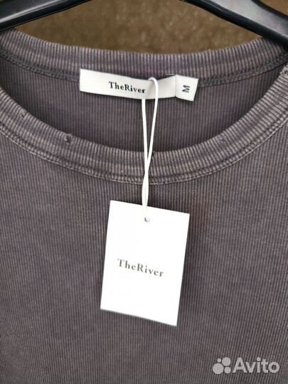 Футболка топ женский Корея The River рванка 42 44