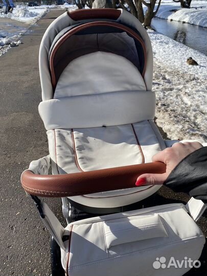 Коляска 2 в 1 adamex reggio