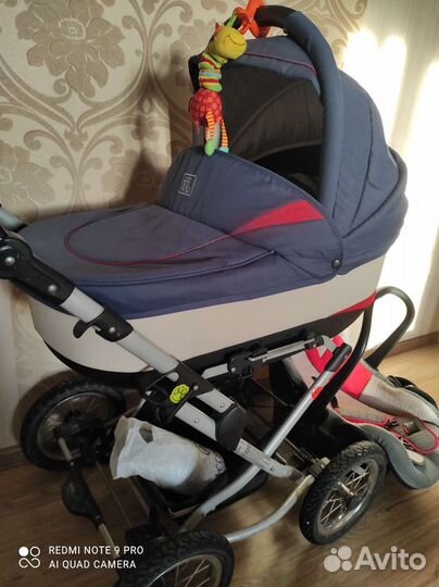 Коляска 2 в 1 + автолюлька