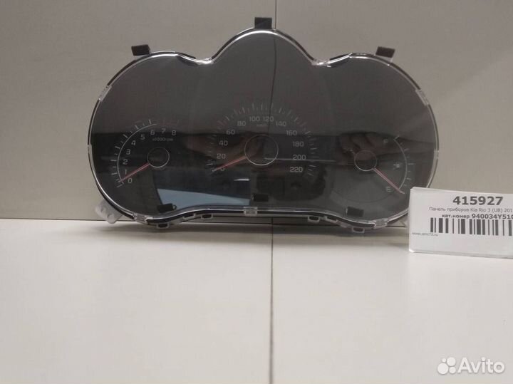 Панель приборов Kia Rio 3 UB 2011-2017
