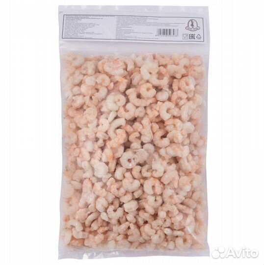 Креветки салатные очищенные в/м 200-300