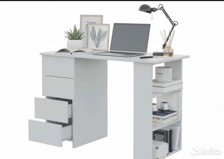 Стол Айсти 3 белый