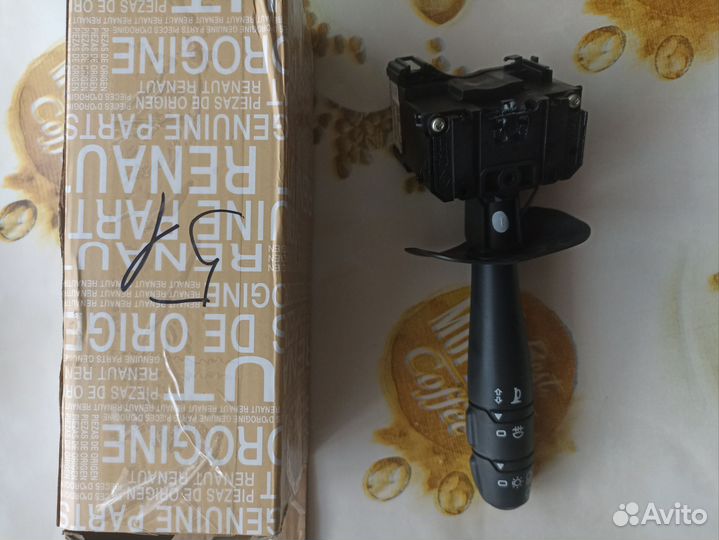 Подрулевой переключатель renault logan 1