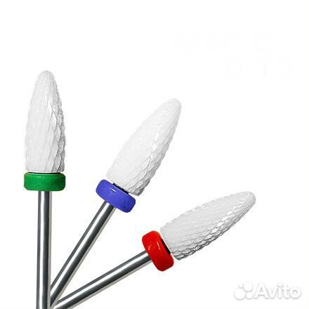 Керамические фрезы для снятия геля, гель-лака