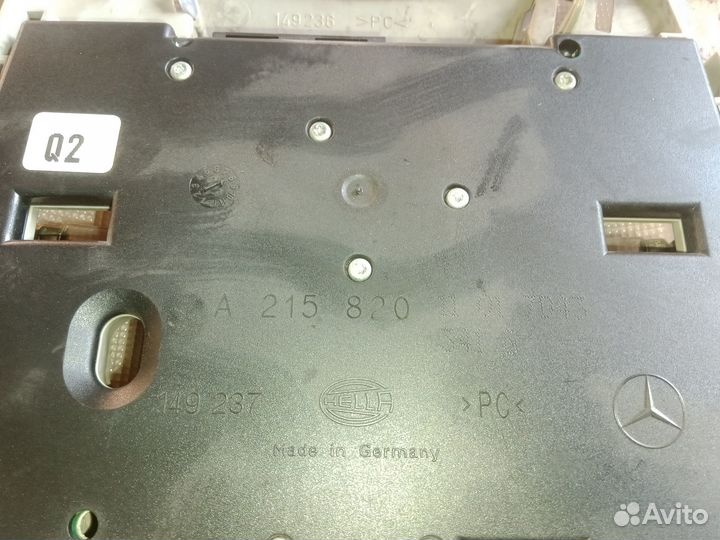 Плафон Салонный Мерседес W220