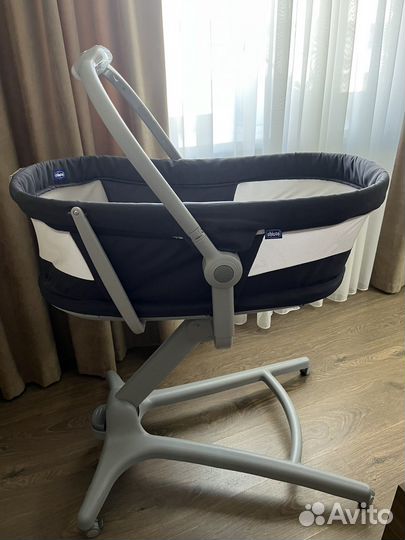 Кроватка-стульчик Chicco Baby Hug 4в1 Aquarelle