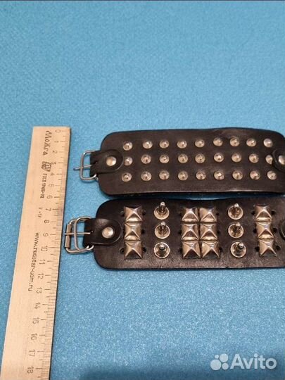 Напульсник кожаный