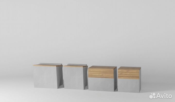 Лавка из бетона в наличии