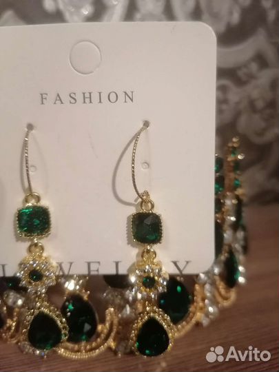 Корона с серьгами
