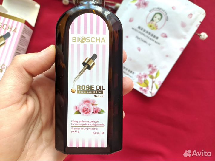 Масло розы bioscha Турция оригинал